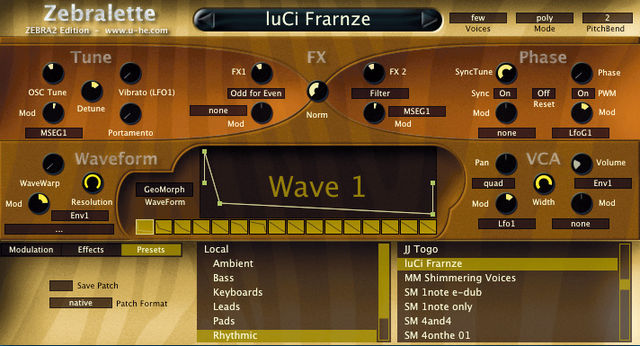 You also get a freebie soft synth called Zebralette You also get a freebie soft synth called Zebralette